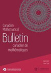 加拿大數學公報-bulletin Canadien De Mathematiques