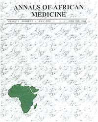 Annals Of African Medicine